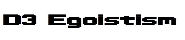 D3 Egoistism字体