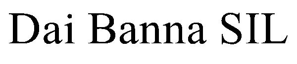 Dai Banna SIL字体