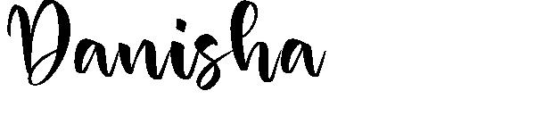 Danisha字体