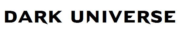 Dark Universe字体