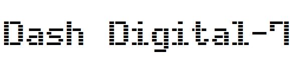 Dash Digital-7字体