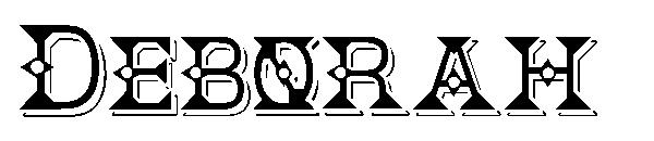Deborah字体