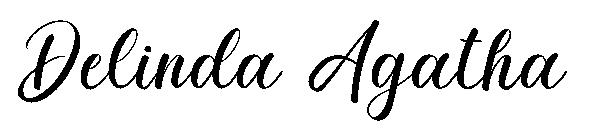 Delinda Agatha字体
