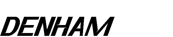 Denham字体