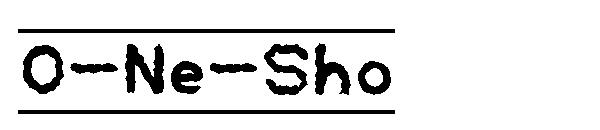 O-Ne-Sho字体