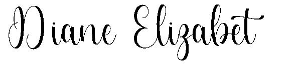 Diane Elizabet字体