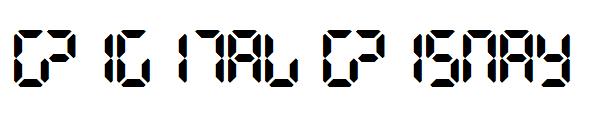 Digital Dismay字体