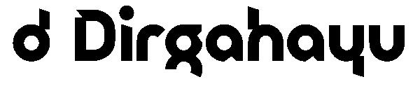 d Dirgahayu字体