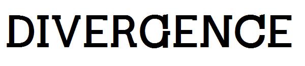 DIVERGENCE字体