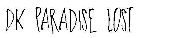 DK Paradise Lost字体