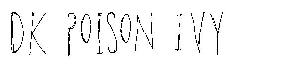 DK Poison Ivy字体