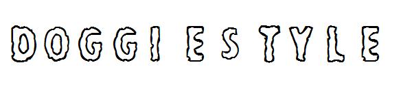 doggiestyle字体