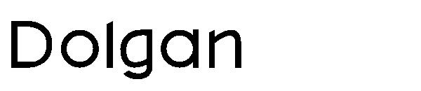 Dolgan字体