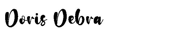 Doris Debra字体