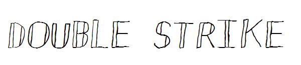 Double Strike字体