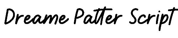 Dreame Patter Script字体