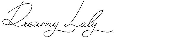 Dreamy Loly字体