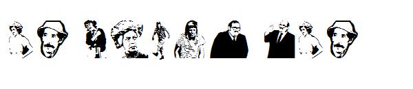 EL CHAVO DEL 8字体