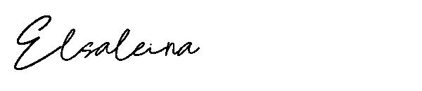 Elsaleina字体
