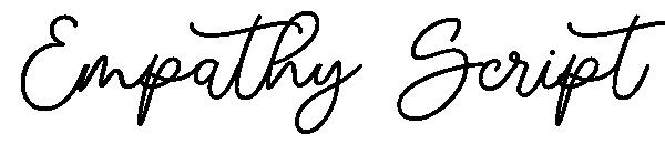 Empathy Script字体