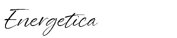 Energetica字体