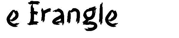 e Erangle字体