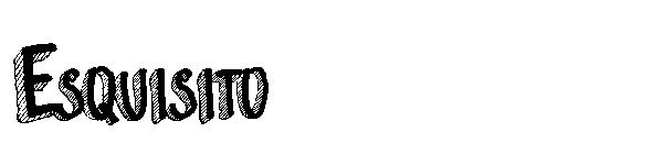 Esquisito字体