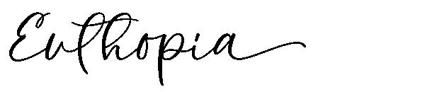 Euthopia字体