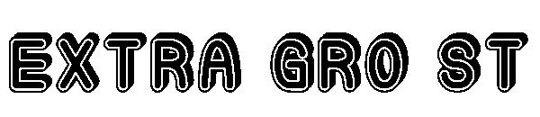Extra Gro St字体