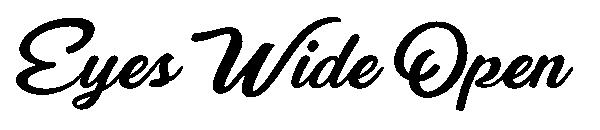 Eyes Wide Open字体