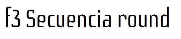 f3 Secuencia round字体