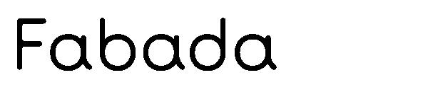 Fabada字体