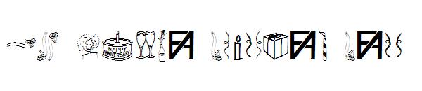 FAD Omega Birthday Bats字体