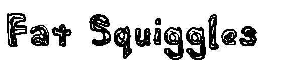 Fat Squiggles字体