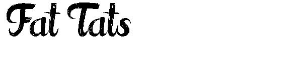 Fat Tats字体