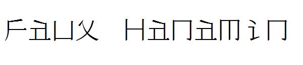 Faux Hanamin字体