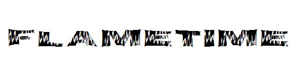 FlameTime字体