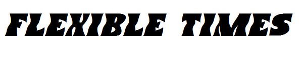 Flexible Times字体