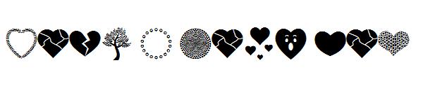 Font I Love You字体