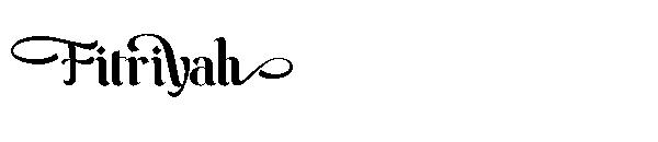 Fitriyah字体