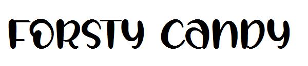 FORSTY CANDY字体