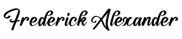Frederick Alexander字体