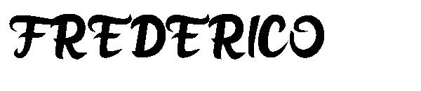 FREDERICO字体