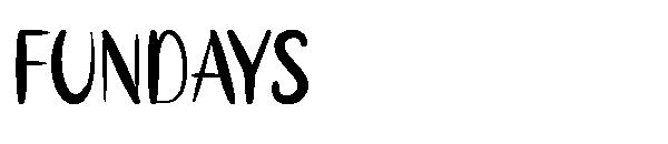 FUNDAYS字体