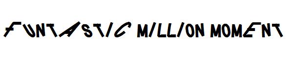 FUNTASTIC MILLION MOMENT字体