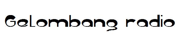 Gelombang radio字体