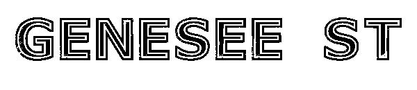 Genesee St字体