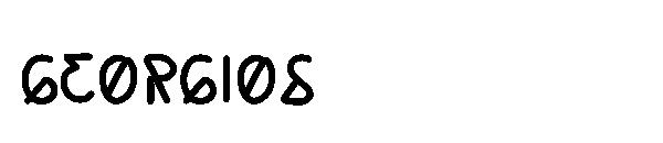 GEORGIOS字体