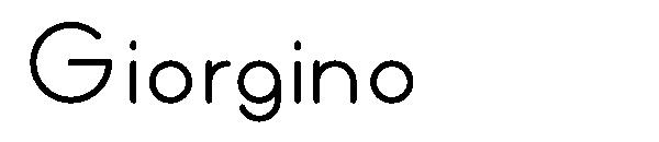 Giorgino字体