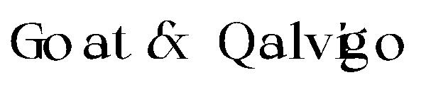 Goat & Qalvigo字体